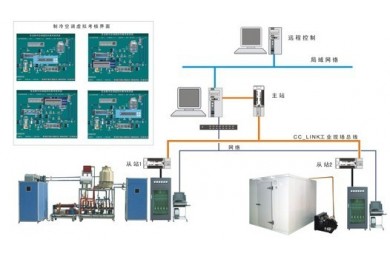 TY-31D型中央空调与一机二库综合实训考核装置