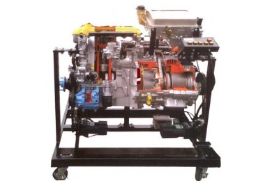 TY-QCX206混合动力汽车动力系统解剖运行台